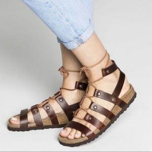 birkenstock gladiator roman sandals